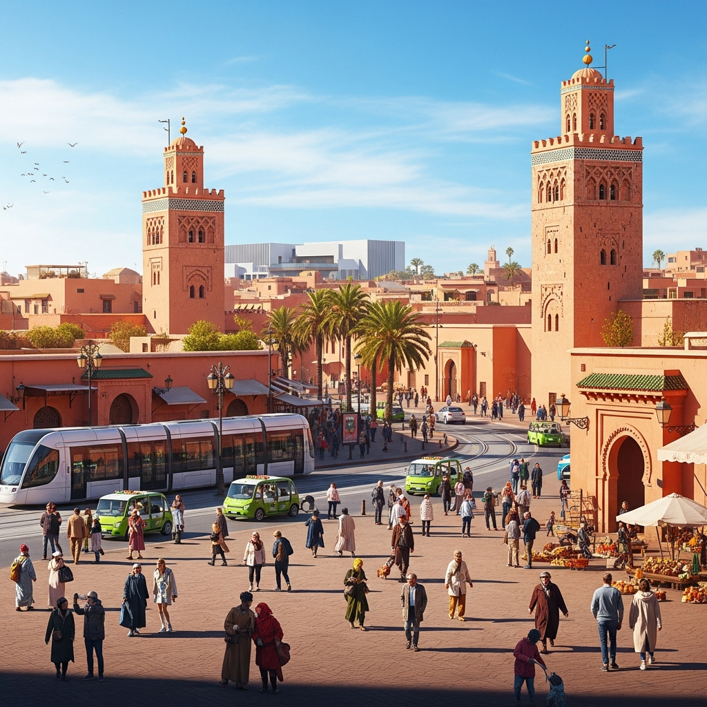 Marrakesh: The "Red City" Where the Sun Is Warm in the Winter 