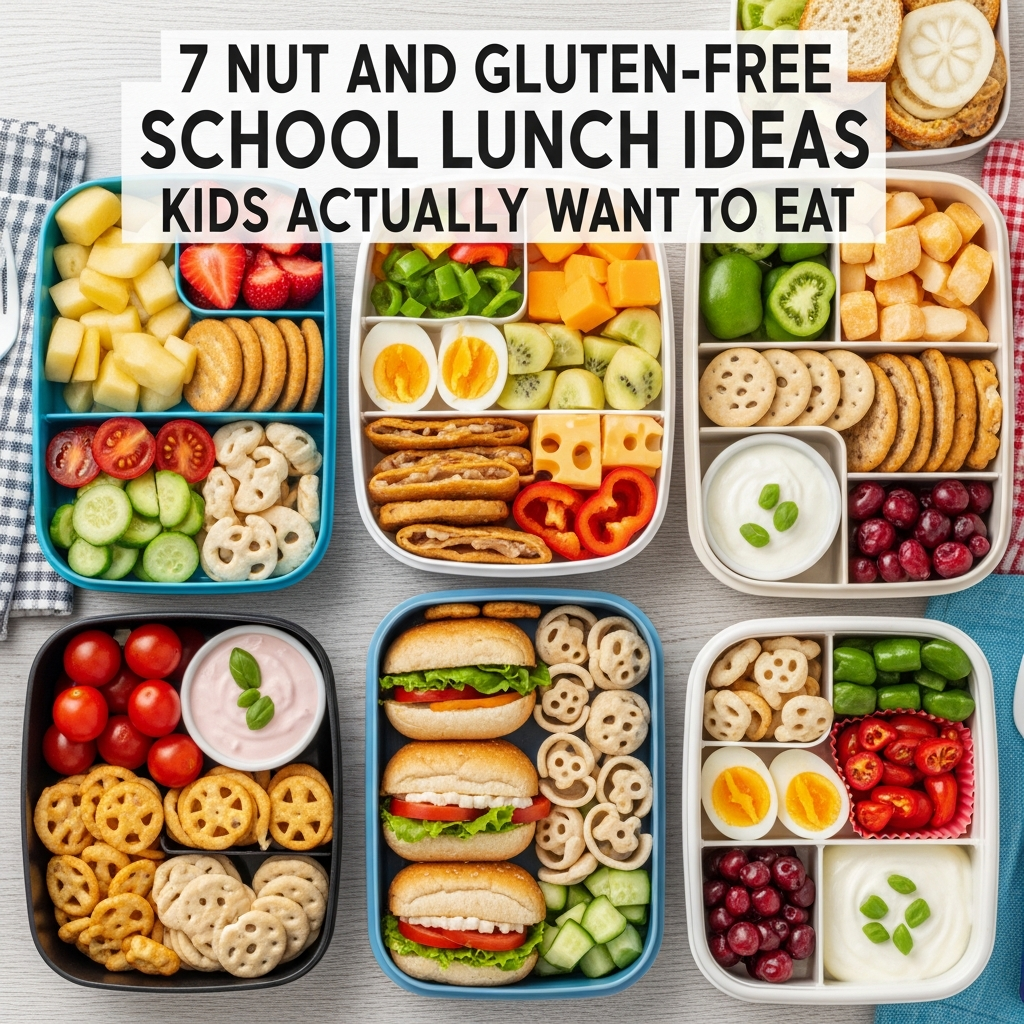 7 Nut and Gluten-Free School Lunch Ideas Kids Actually Want to Eat