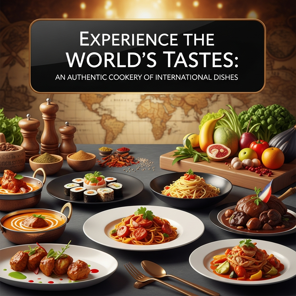 Experience the World's Tastes:  An Authentic Cookery of International Dishes