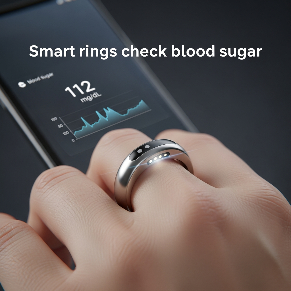 Smart rings check blood sugar